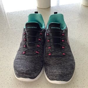 Skechers running shoes.